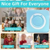 C15 Factory Portable Thermal Printer Mini Print Paper Photo Pocket Thermal Printer 58mm Memo Sticker Printer Machine