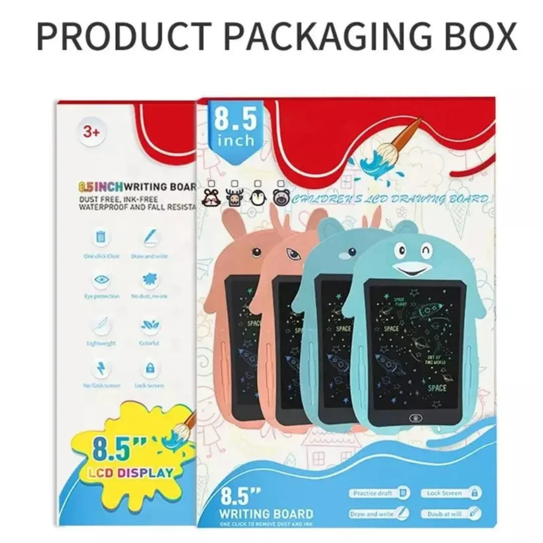 Cartoon Children 8.5 Inch LCD Writing Tablet Learning Toys Digital Doodle Pad for Kids with Stylus Graphic Writing Tablet/board